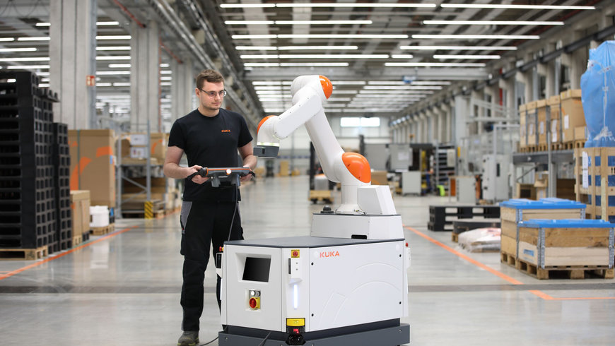 Feel the Flow of Automation – mit mobiler KUKA Robotik auf der LogiMAT 2024
